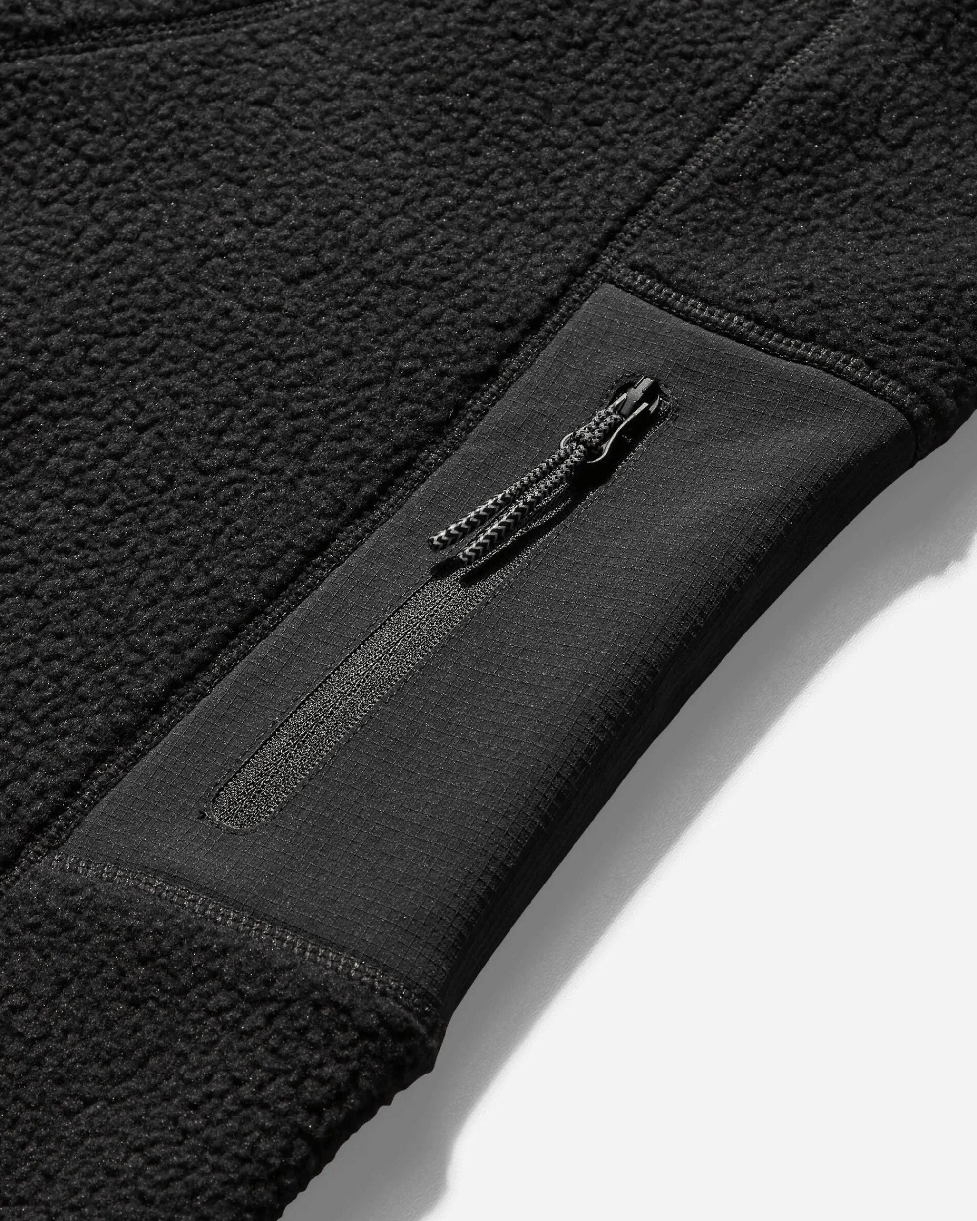 ROA Sweatshirts|Sweatshirts^Men's Polartec Fleece Button Up Black