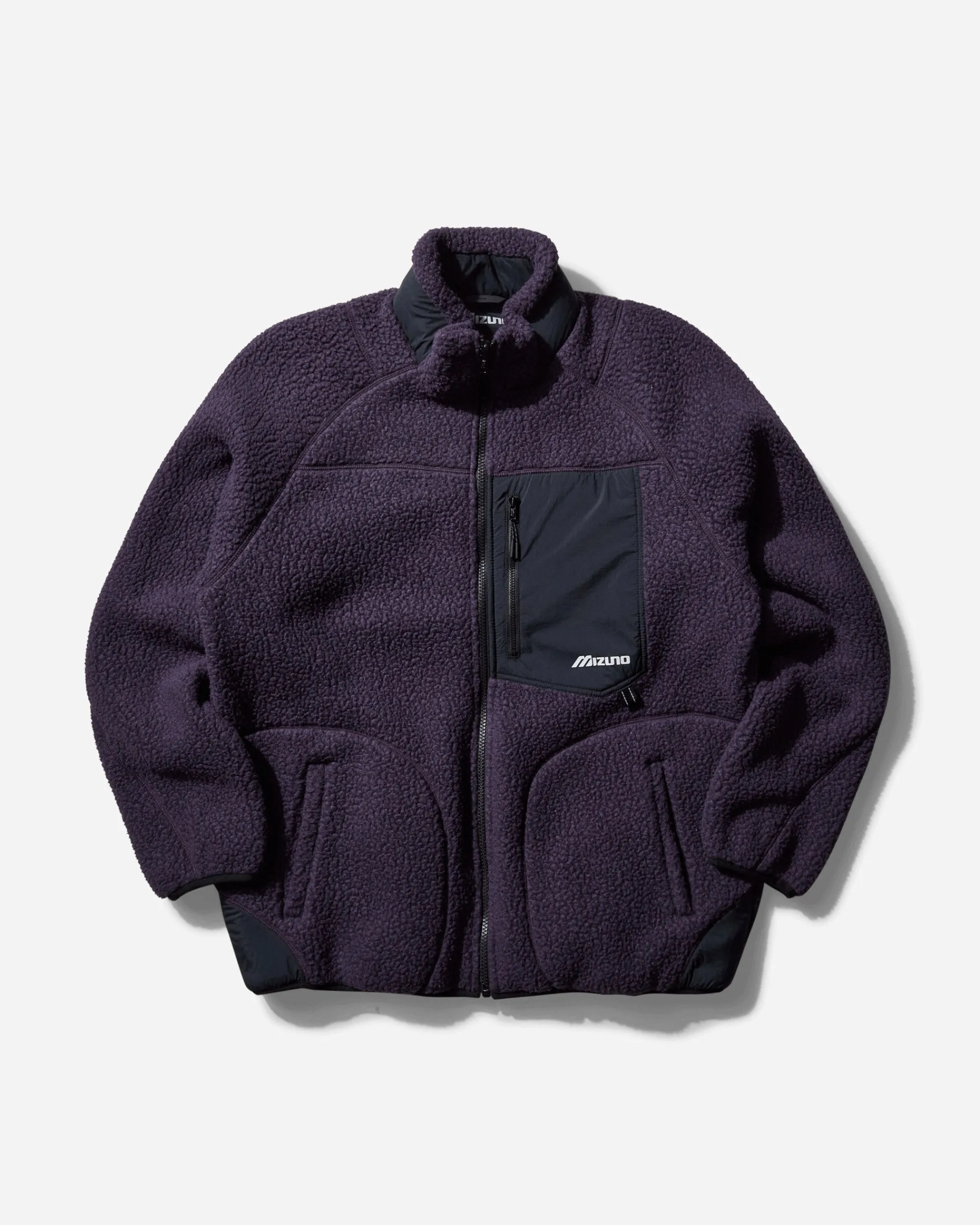 Mizuno Coats And Jackets^Men's Polartec Thermal Loft Reversible Jacket Midnight Plum