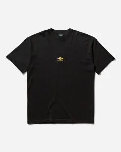 Umbro T-Shirts^Men's Printed Logo T-Shirt Black Washed