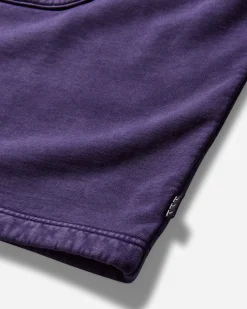 The Trilogy Tapes Sweatshirts^Men's Pulse Tape Funnel Neck Sweatshirt Purple