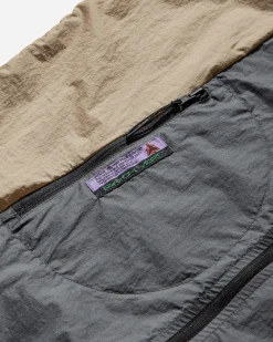 Rayon Vert Coats And Jackets^Men's Recycled Windproof Hooded Jacket Cave Grey
