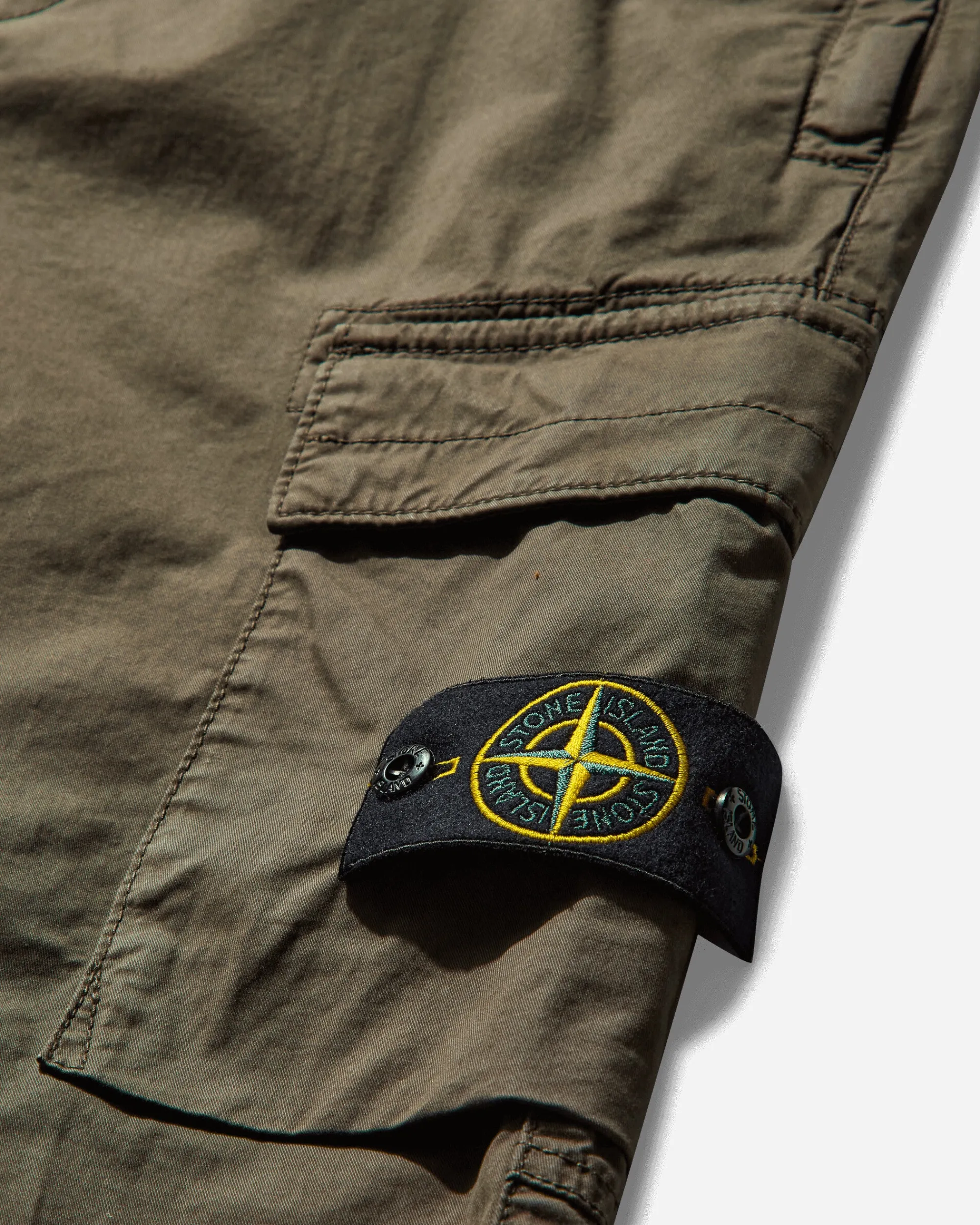 Stone Island Pants^Men's Regular Tapered Cargo Trousers Military Green