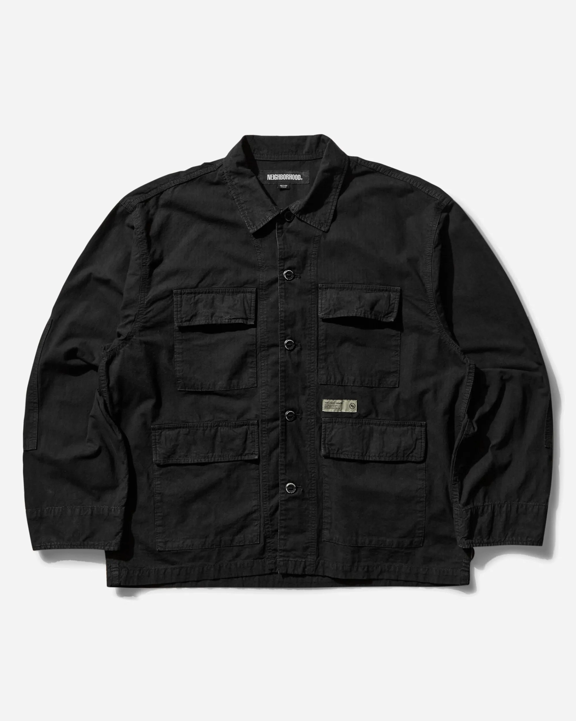Neighborhood Shirts^Men's Ripstop BDU Shirt Black