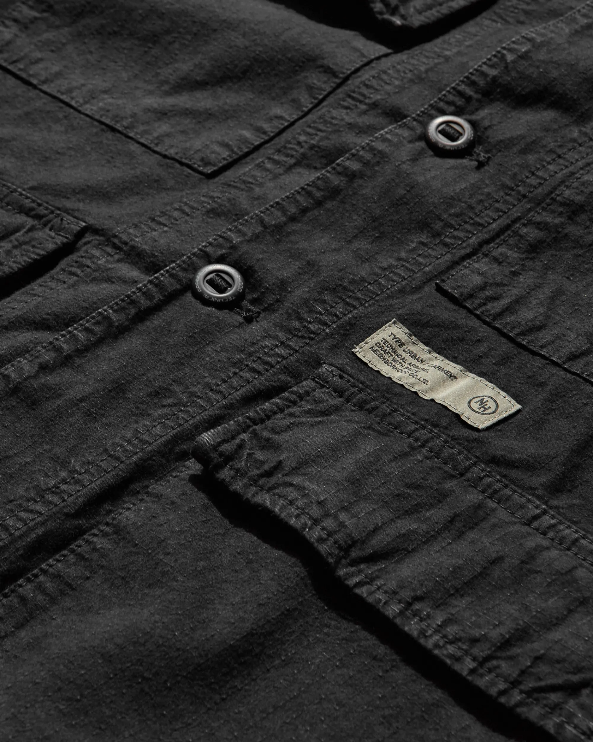 Neighborhood Shirts^Men's Ripstop BDU Shirt Black