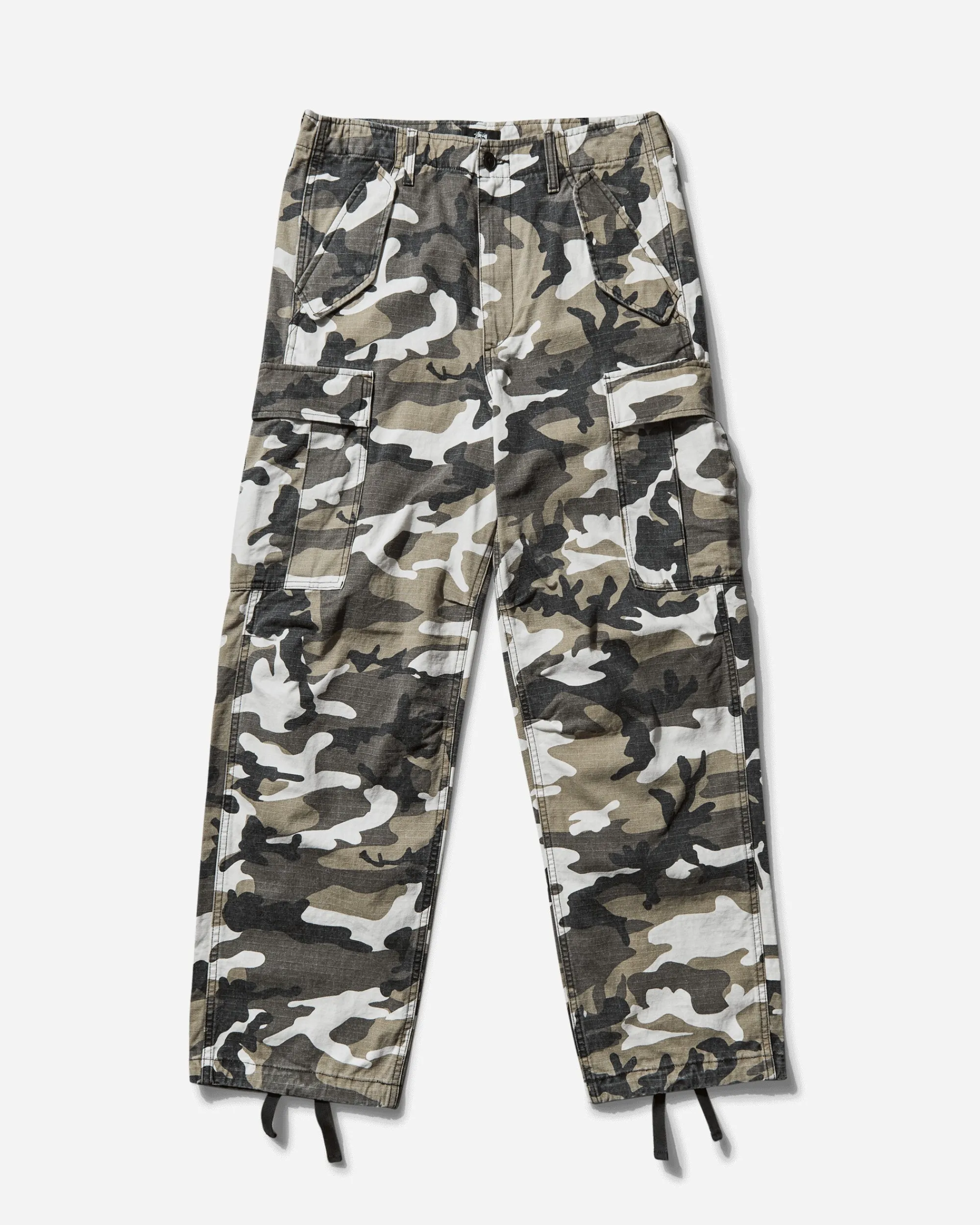 Stüssy Pants|Pants^Men's Ripstop Cargo Pants Snow Camo