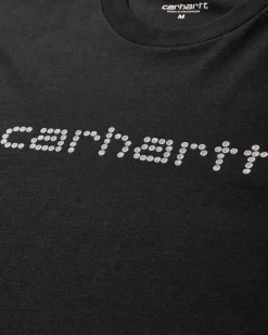 Carhartt WIP T-Shirts^Men's Rivet Script T-Shirt Black