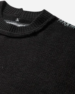 Neighborhood Knitwear^Men's Savage Crewneck Sweater Black