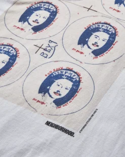 Neighborhood T-Shirts^Men's Sex Pistols SS-1 T-Shirt White