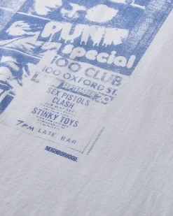 Neighborhood T-Shirts^Men's Sex Pistols SS-5 T-Shirt White