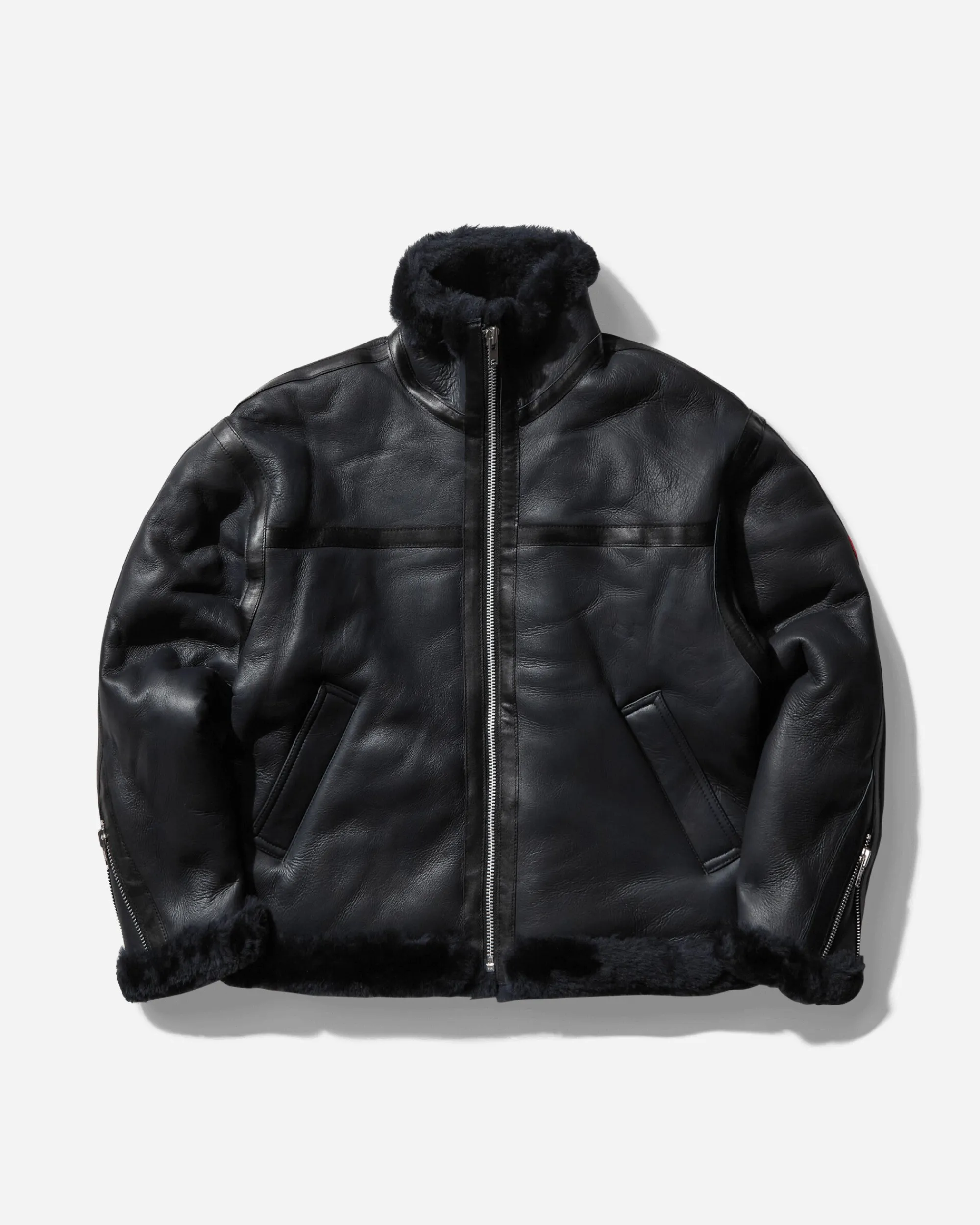 Cav Empt Coats And Jackets|Coats And Jackets^Men's Sheepskin Bomber Jacket Navy