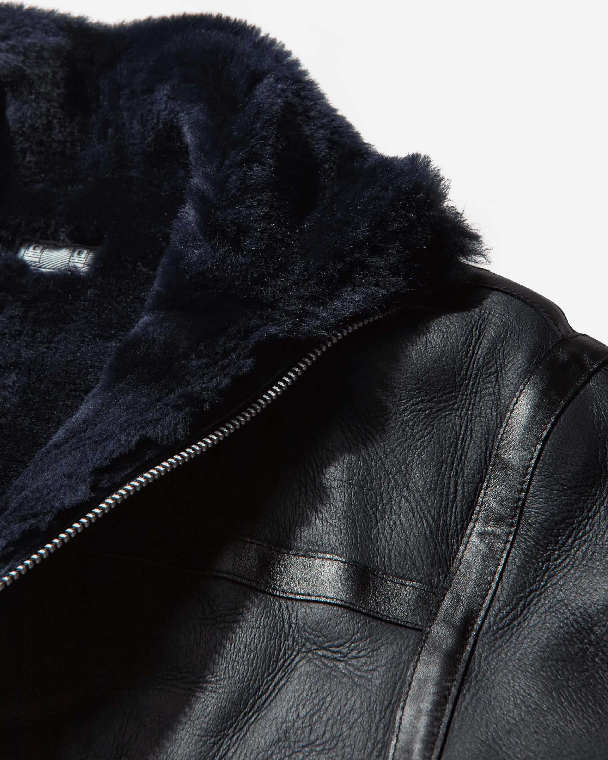 Cav Empt Coats And Jackets|Coats And Jackets^Men's Sheepskin Bomber Jacket Navy
