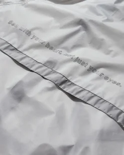 and wander Coats And Jackets^Men's Sheer Loose Fitting Rain Jacket White