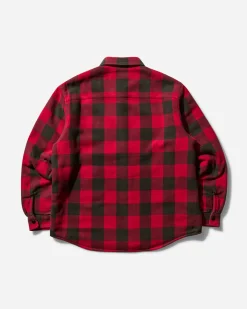 Stüssy Shirts^Men's Sherpa Lined Buffalo Plaid Shirt Red