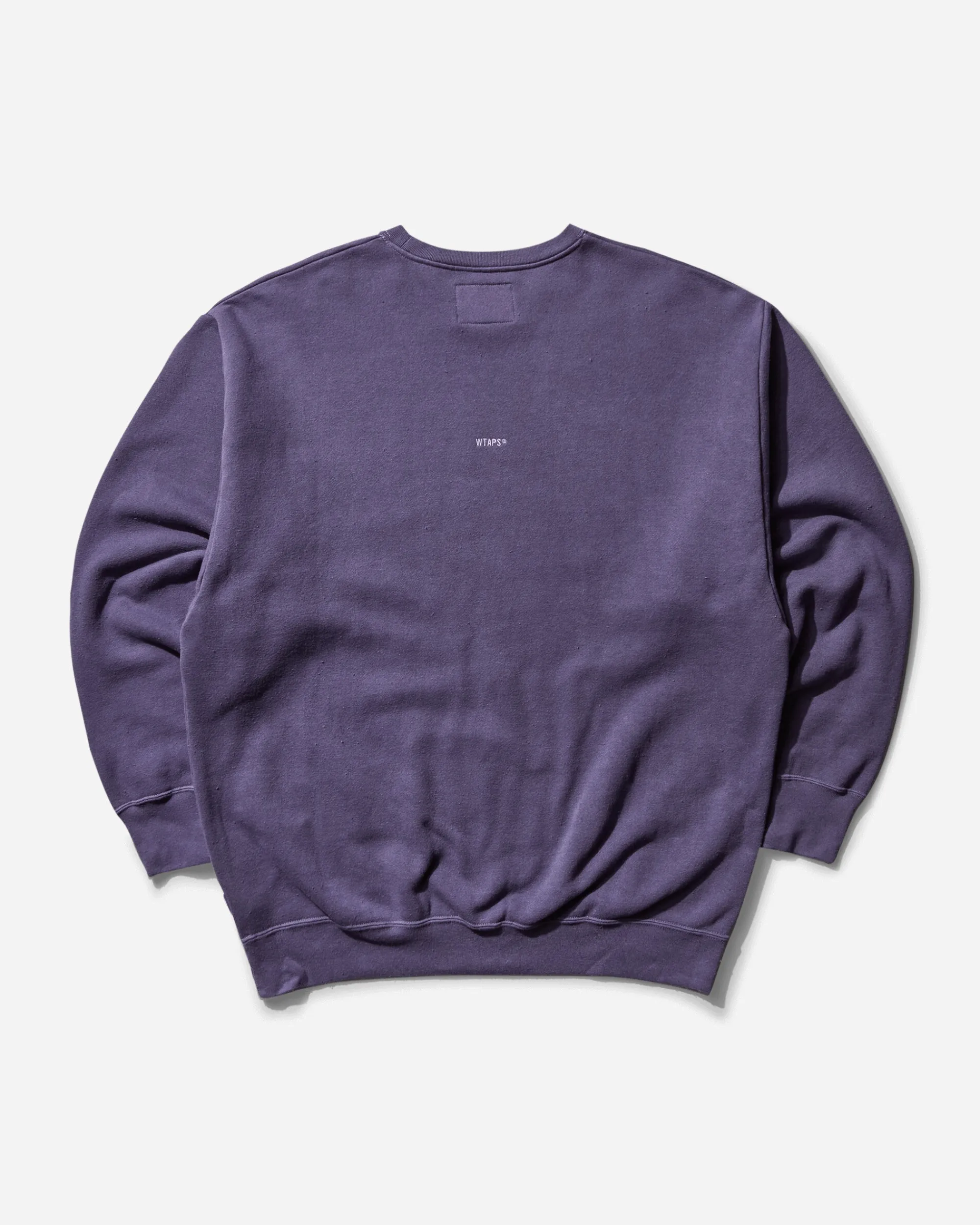 WTAPS Sweatshirts^Men's Sign 01 Crewneck Sweatshirt Purple