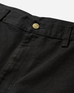 Carhartt WIP Pants^Men's Single Knee Pants Black (Rinsed)