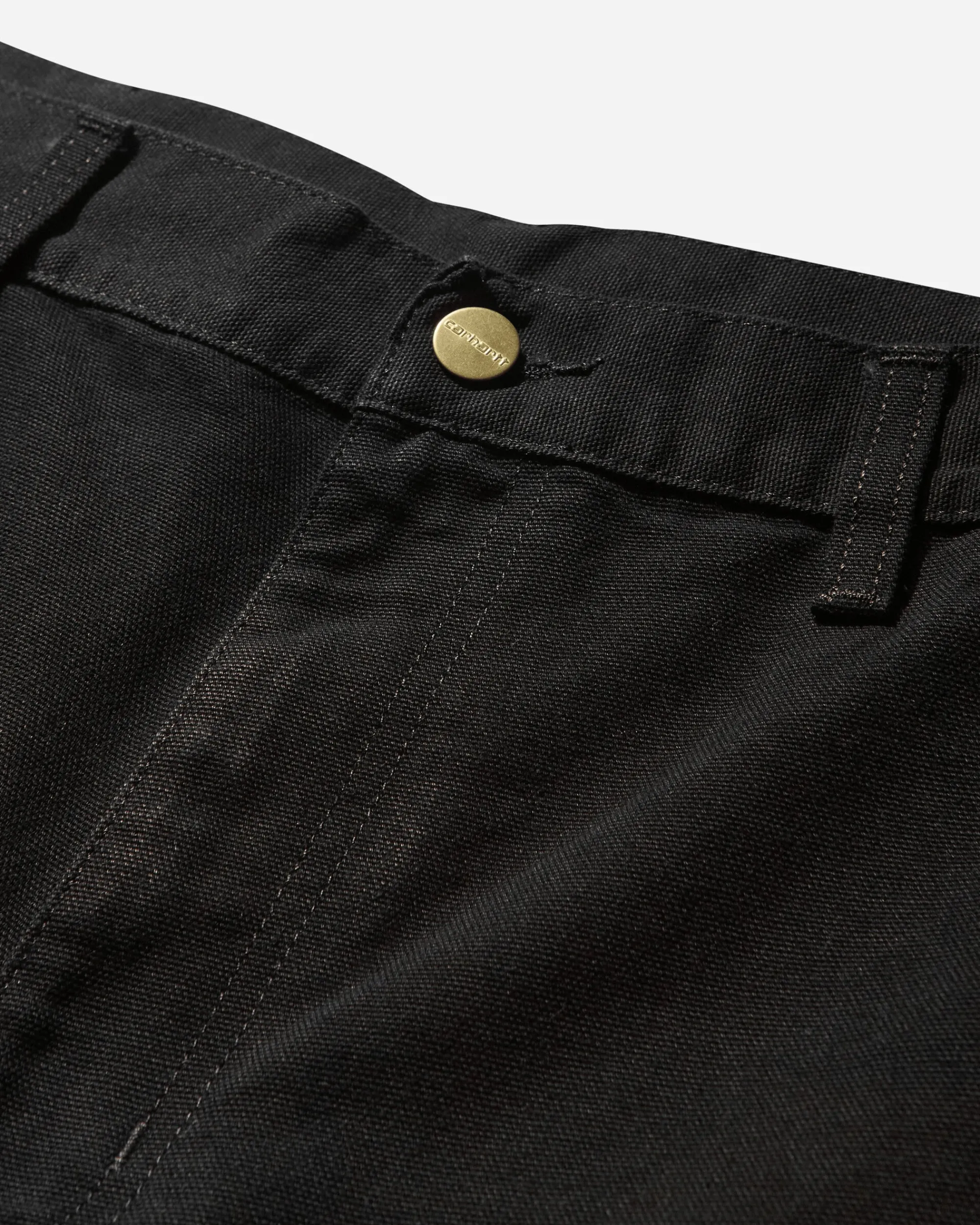 Carhartt WIP Pants^Men's Single Knee Pants Black (Rinsed)