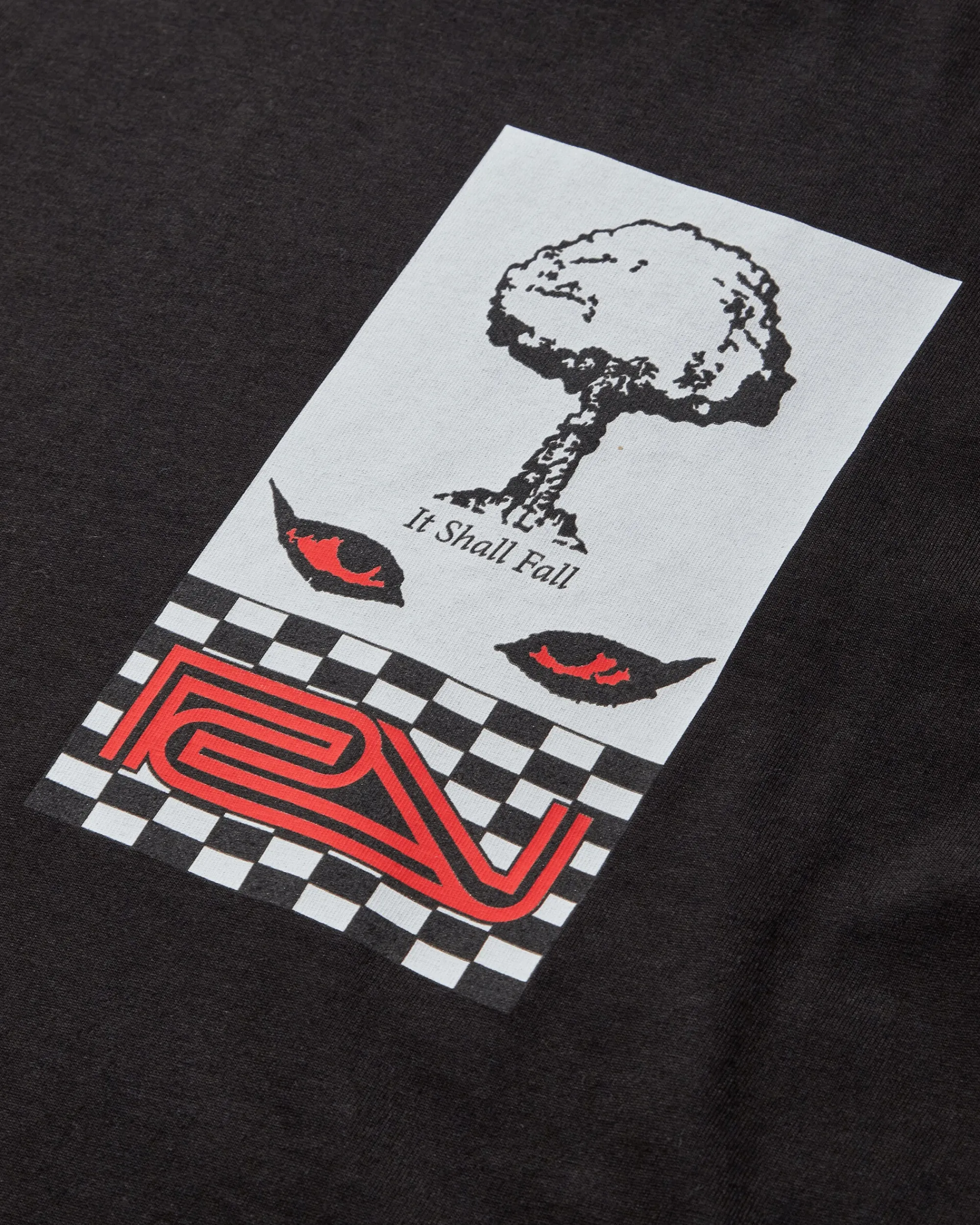 Rayon Vert T-Shirts^Men's Single Stitch Heavy Cotton T-Shirt Golgotha Black