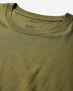 WTAPS T-Shirts^Men's Skivvies 3-Pack T-Shirt Olive Drab