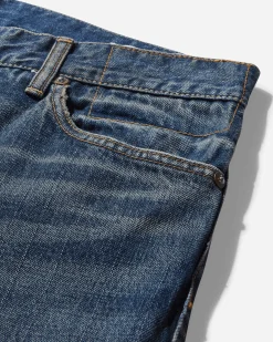 visvim Pants^Men's Social Sculpture 05 Damaged-42 Jeans Blue
