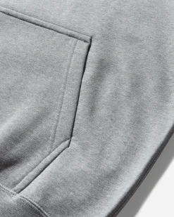 Nike Sweatshirts^Men's Solo Swoosh Hooded Sweatshirt Dark Grey Heather