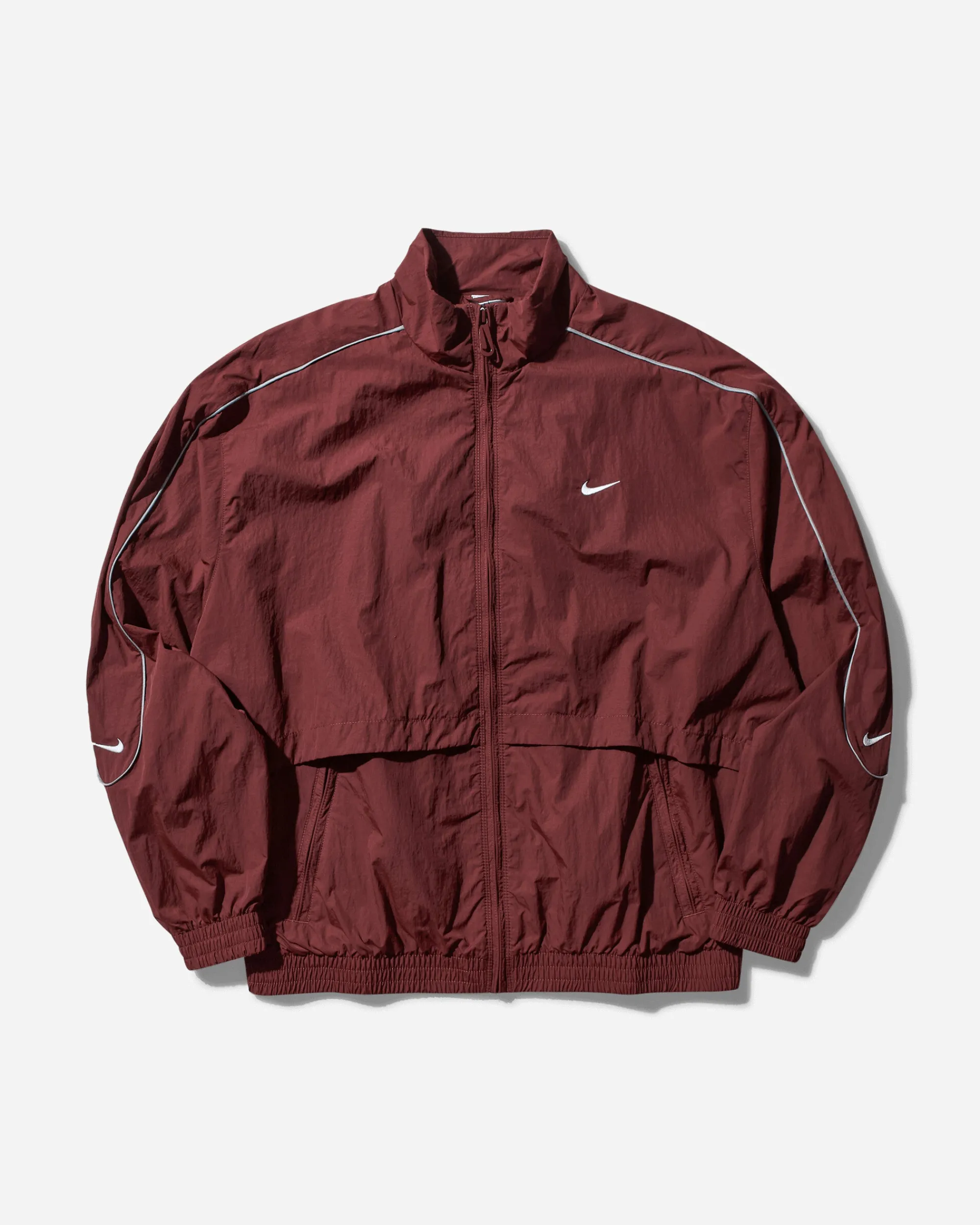 Nike Sweatshirts^Men's Solo Swoosh Woven Track Jacket Dark Pony
