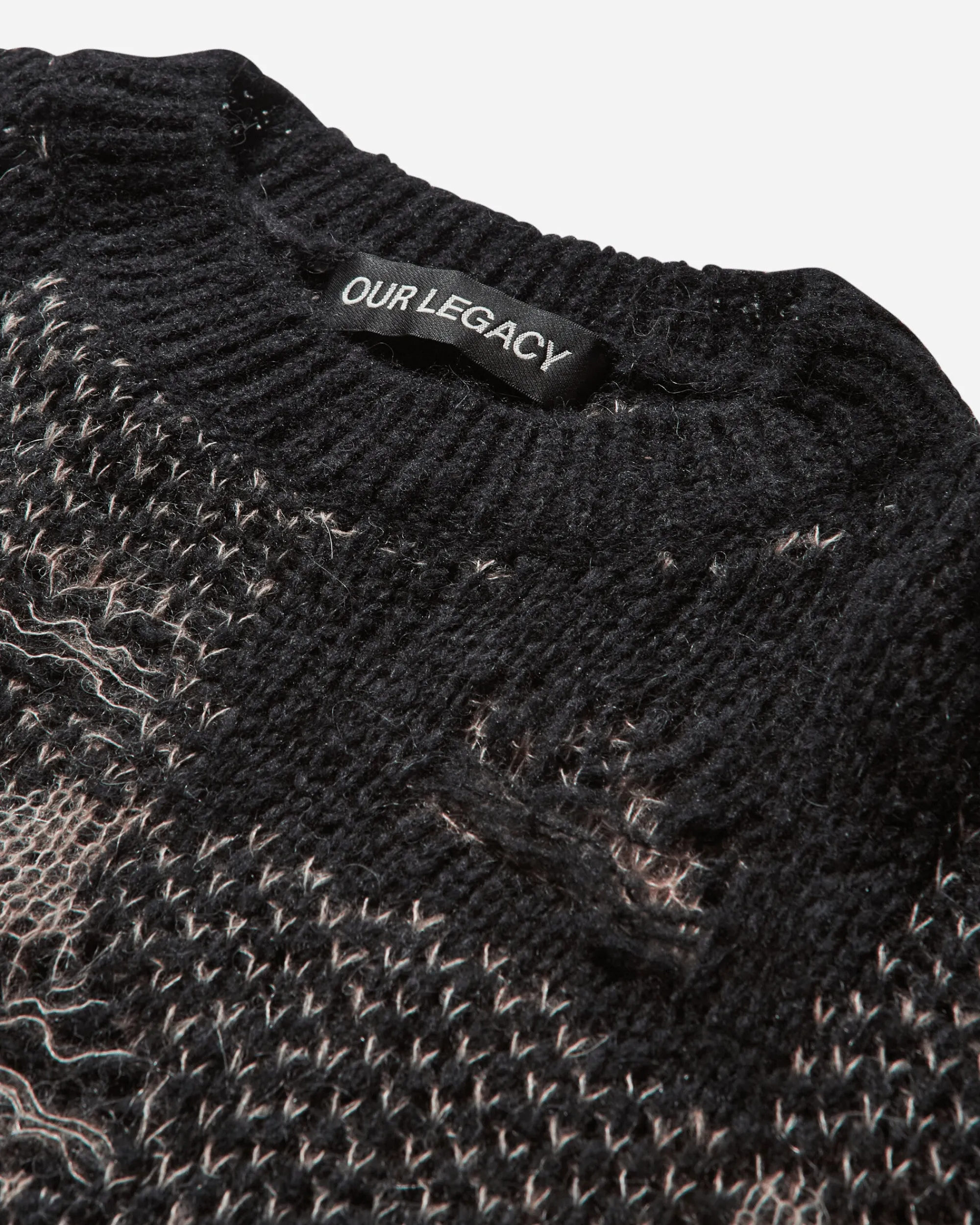 Our Legacy Knitwear^Men's Sonar Roundneck Sweater Black