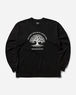 Neighborhood T-Shirts^Men's SRL LS-1 Longsleeve T-Shirt Black