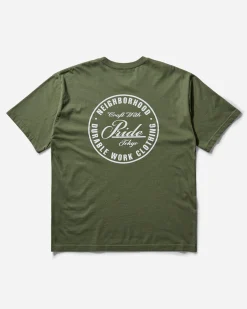 Neighborhood T-Shirts^Men's SS-2 T-Shirt Olive Drab
