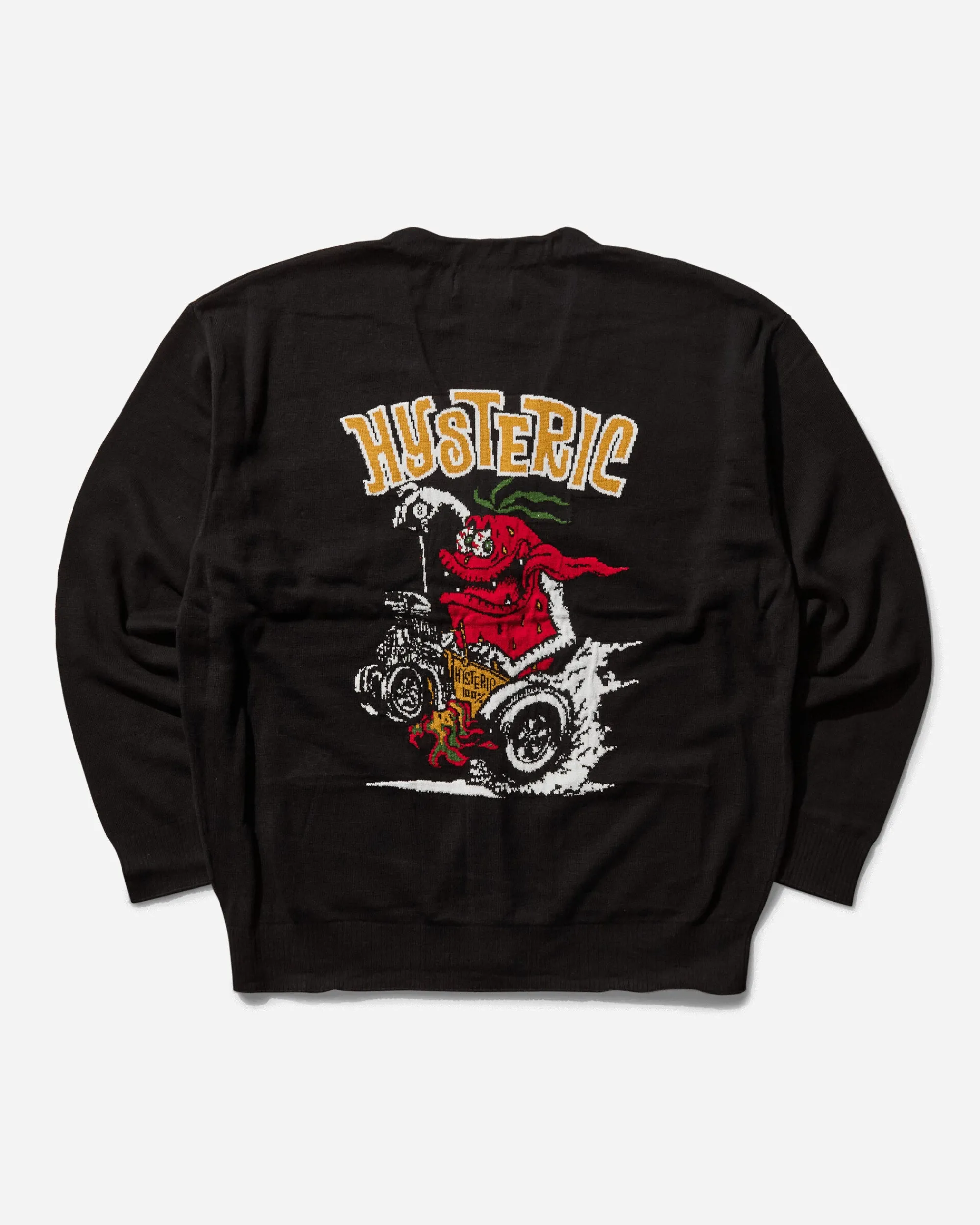 Hysteric Glamour Knitwear^Men's STBM Racing Cardigan Black