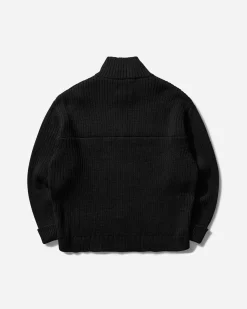 WTAPS Knitwear^Men's Sub Half-Zip Sweater Black