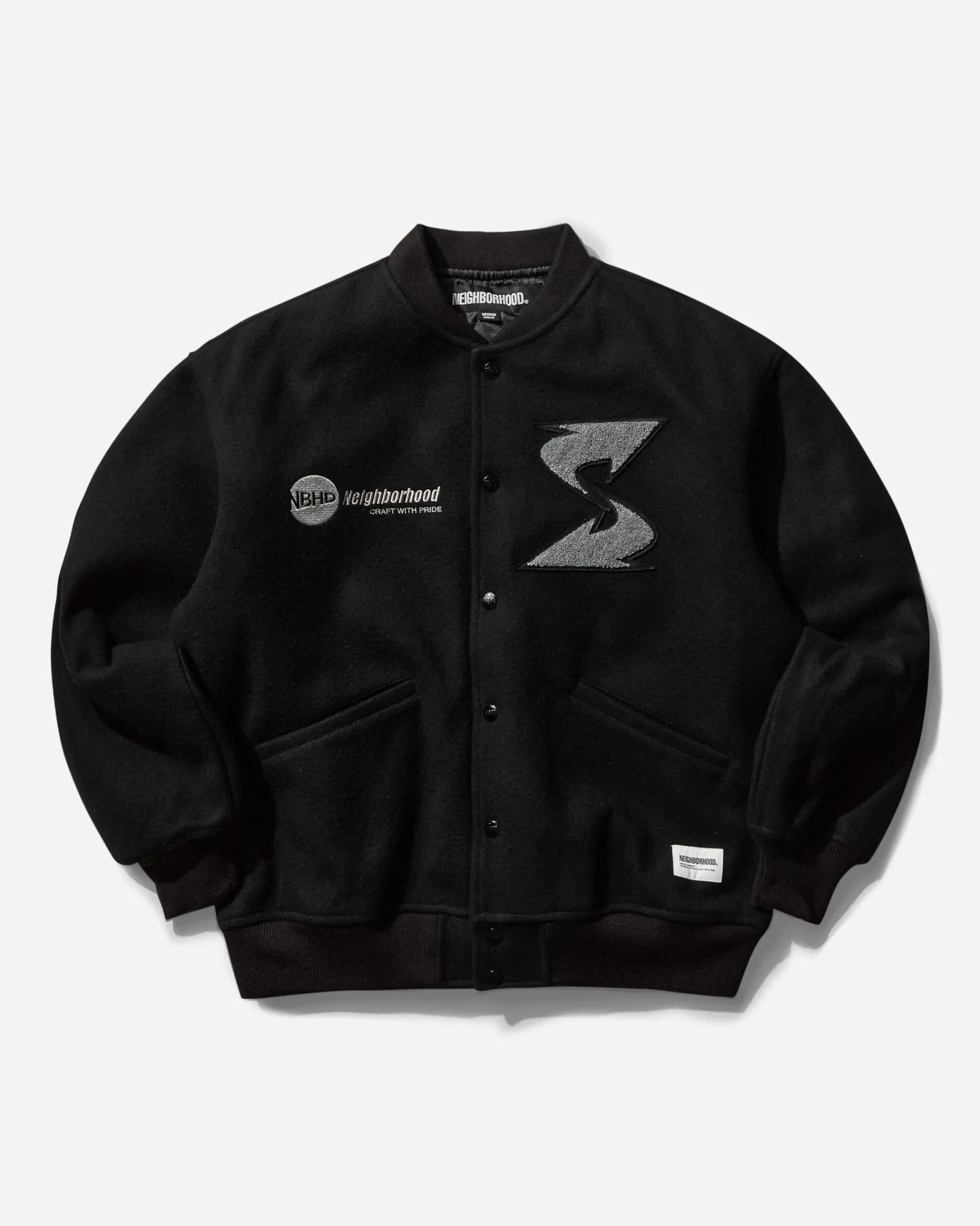Neighborhood Coats And Jackets^Men's Subware Stadium Jacket Black