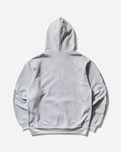 aNYthing Sweatshirts^Men's Subway Series Zip-Up Hoodie Heather Grey