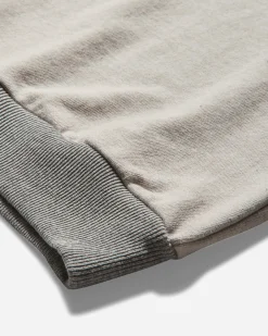 KAPITAL Sweatshirts^Men's SWT Knit Crewneck Sweatshirt (Peckish Little Bear) Ecru / Grey