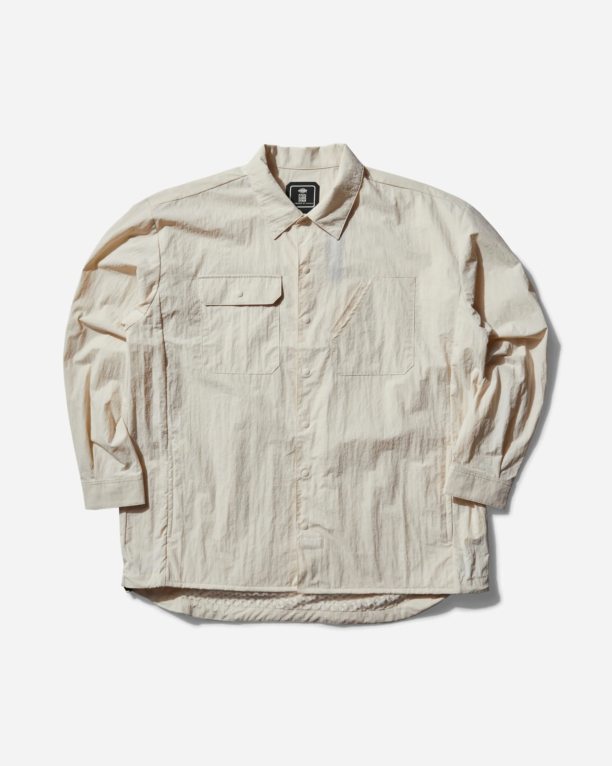 Dickies Shirts^Men's TDC Oversized Fit Pieced Workshirt Beige