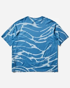 Oakley T-Shirts^Men's Team USA Surfing Graphic T-Shirt Waves Blue