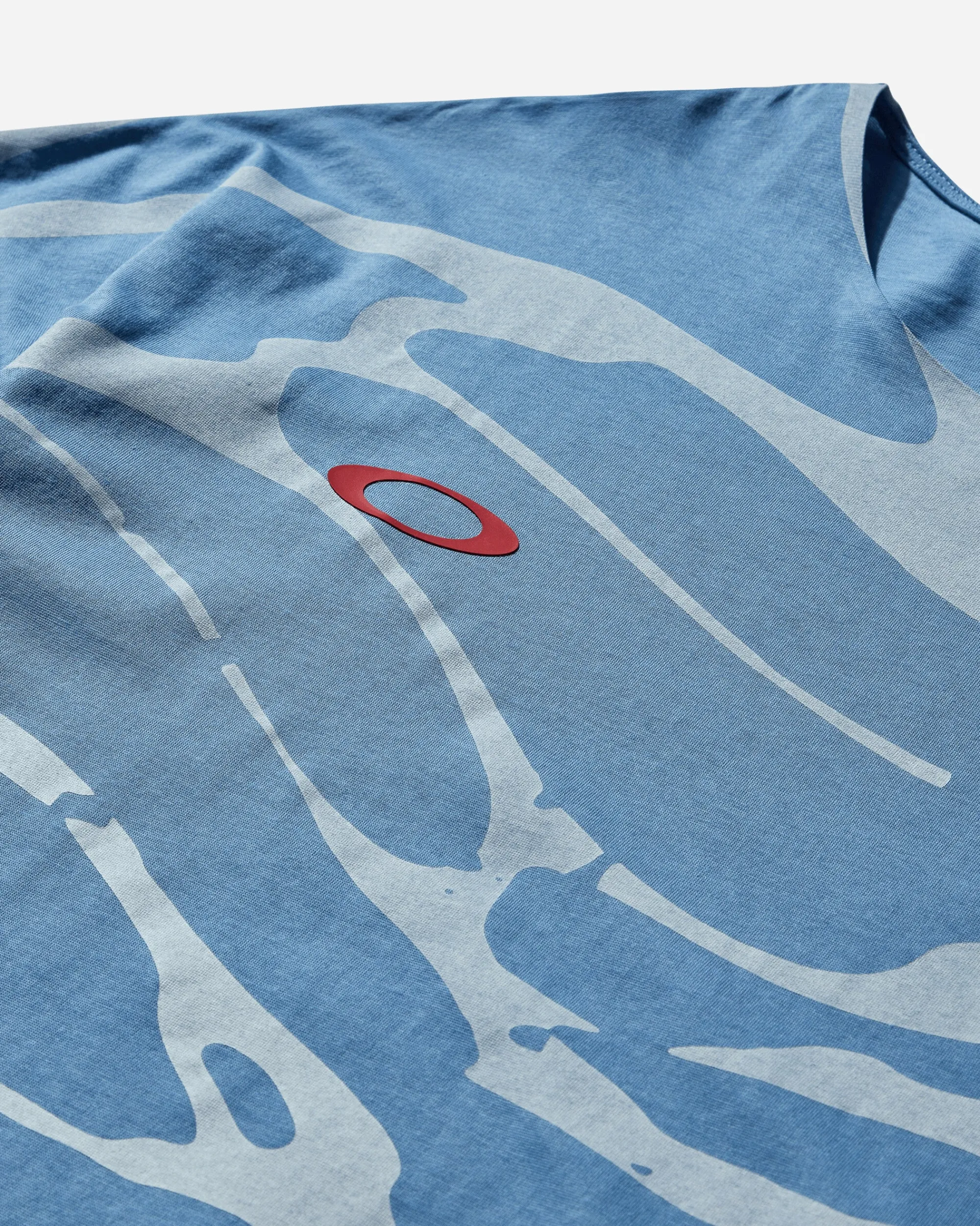 Oakley T-Shirts^Men's Team USA Surfing Graphic T-Shirt Waves Blue