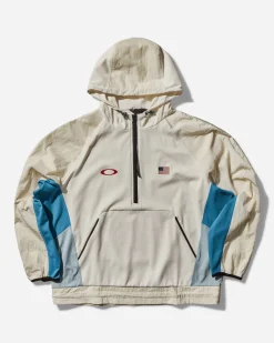 Oakley Sweatshirts^Men's Team USA Surfing Tech Fleece Hoodie Liquid Gray