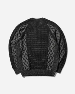 Nike Knitwear^Men's Tech Sweater Black / Reflective Silver