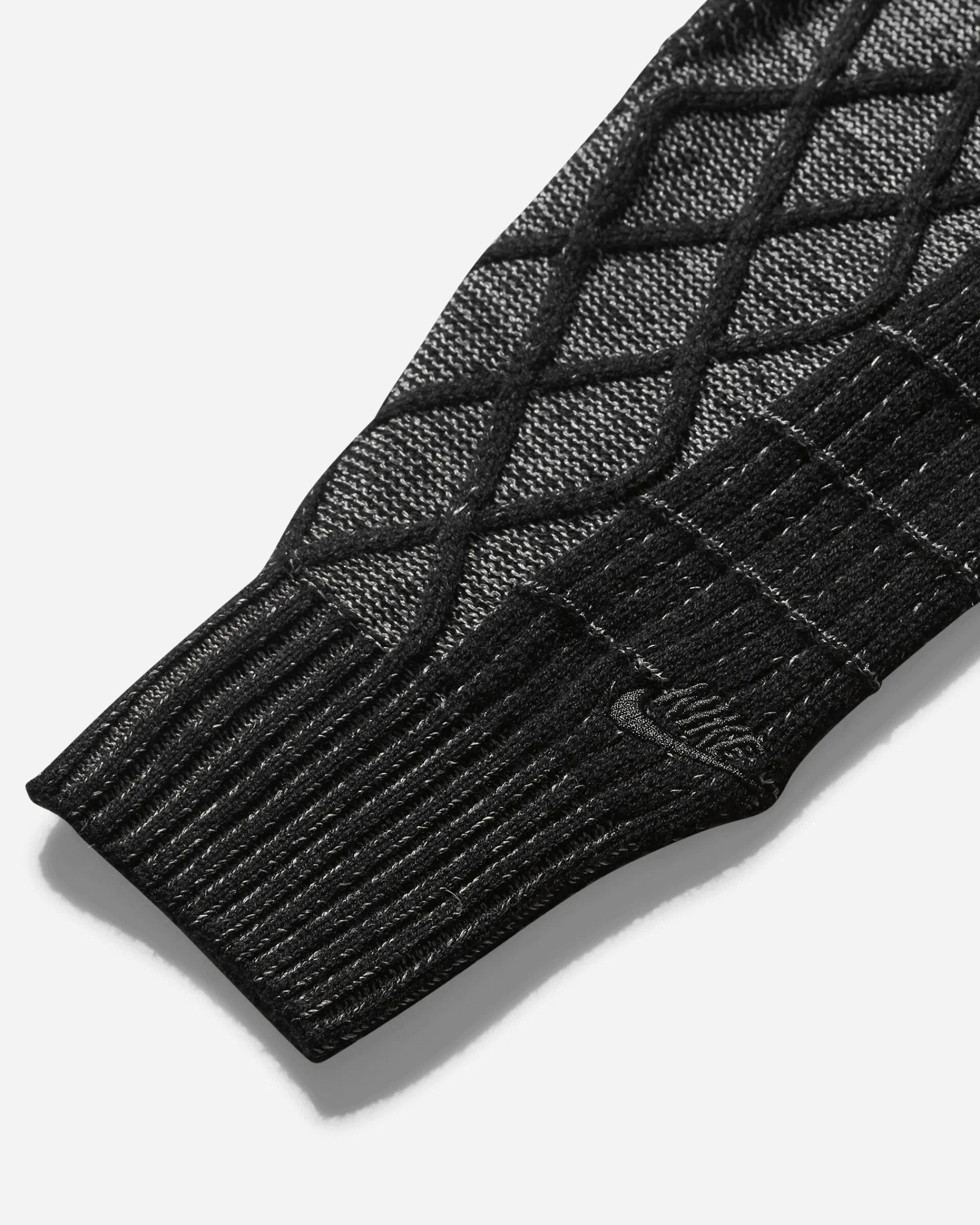 Nike Knitwear^Men's Tech Sweater Black / Reflective Silver