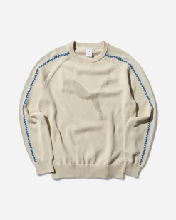 Puma Sweatshirts^Men's The NeverWorn IV T7 Crewneck Sweatshirt Alpine Snow