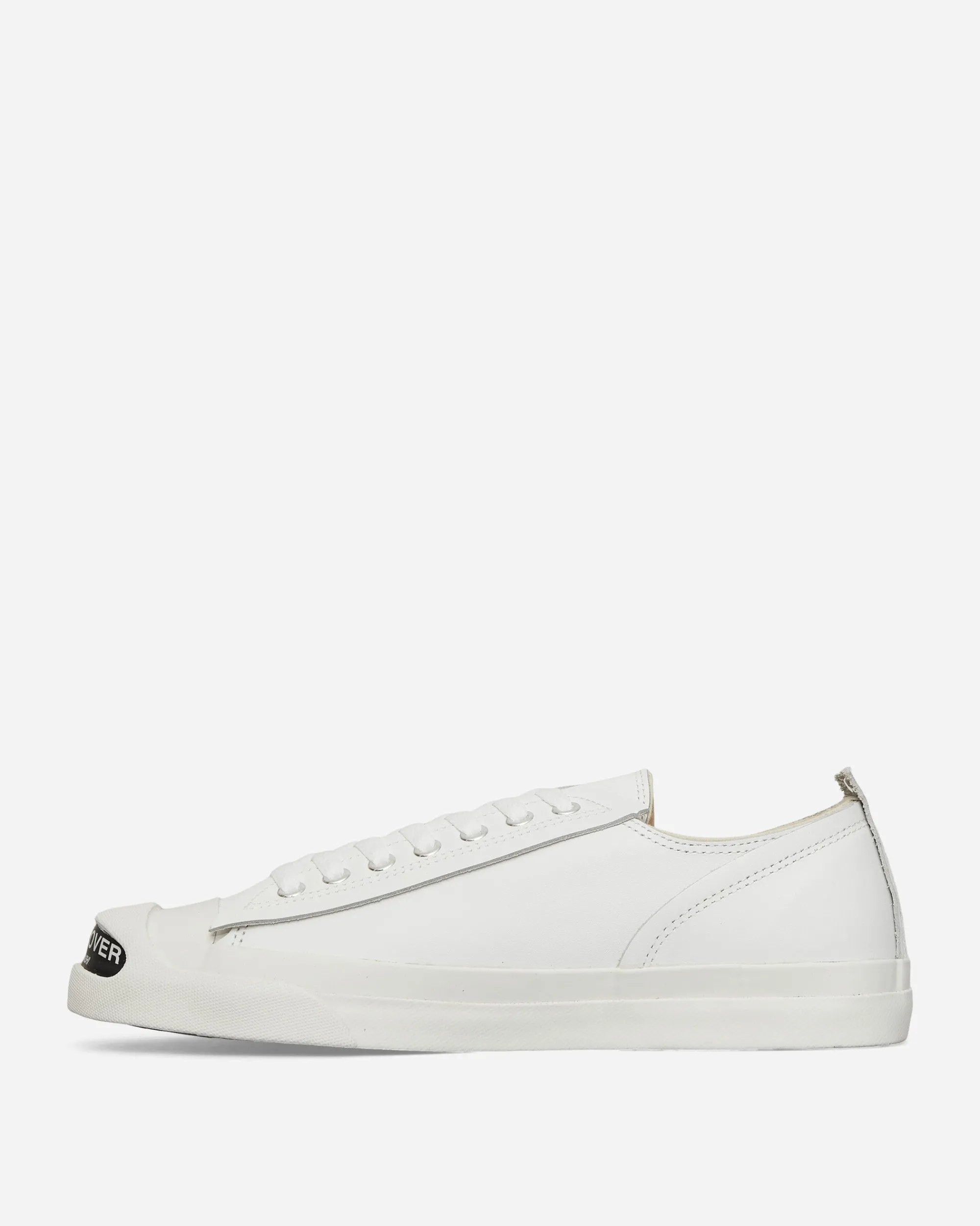 Undercover Sneakers·Low|Sneakers^Men's Toe Logo Leather Sneakers White