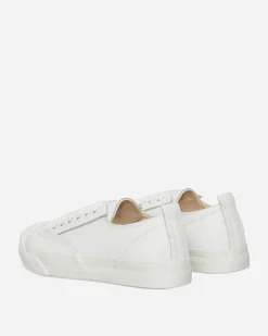 Undercover Sneakers·Low|Sneakers^Men's Toe Logo Leather Sneakers White