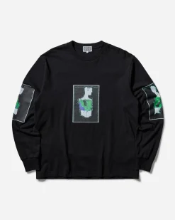 Cav Empt T-Shirts|T-Shirts^Men's Torshin_SEQ Longsleeve T-Shirt Black