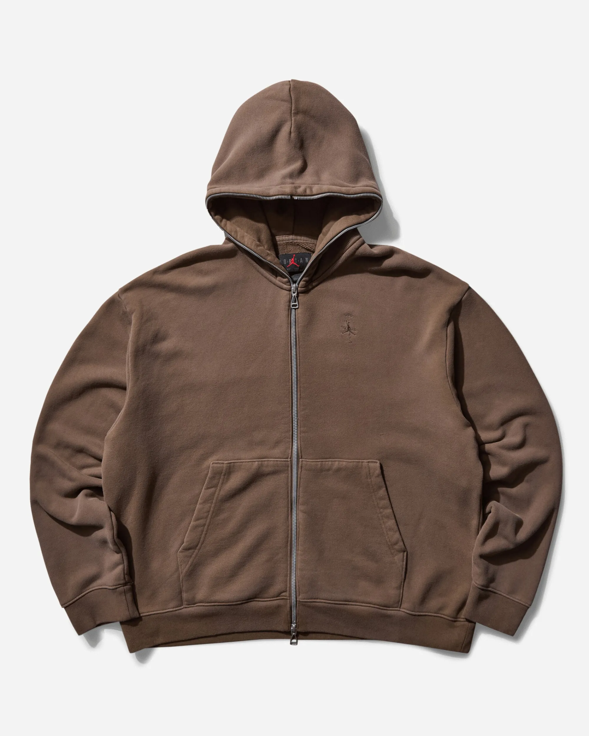 Nike Jordan Sweatshirts^Men's Travis Scott Full-Zip Hoodie Palomino