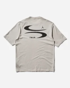 Nike Jordan T-Shirts^Men's Travis Scott T-Shirt Light Bone