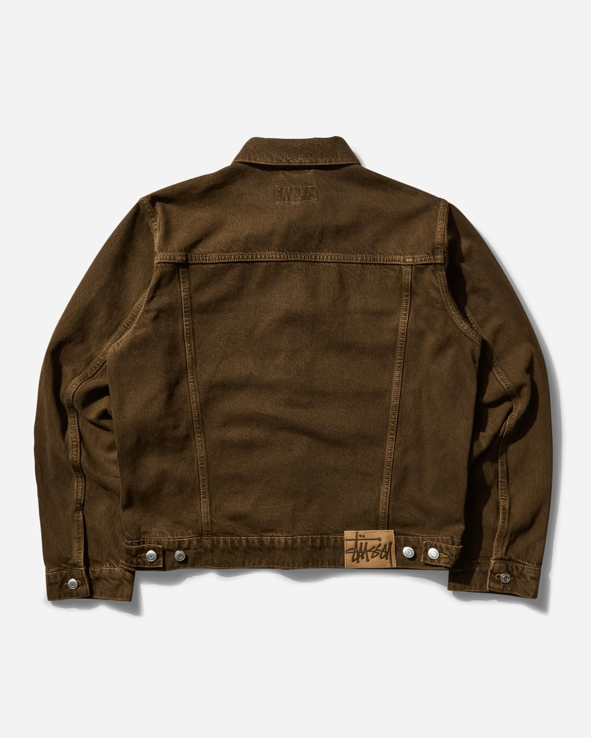 Stüssy Coats And Jackets|Coats And Jackets^Men's Trucker Denim Jacket Mushroom