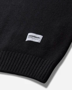 Neighborhood Knitwear^Men's Turtleneck Sweater Black