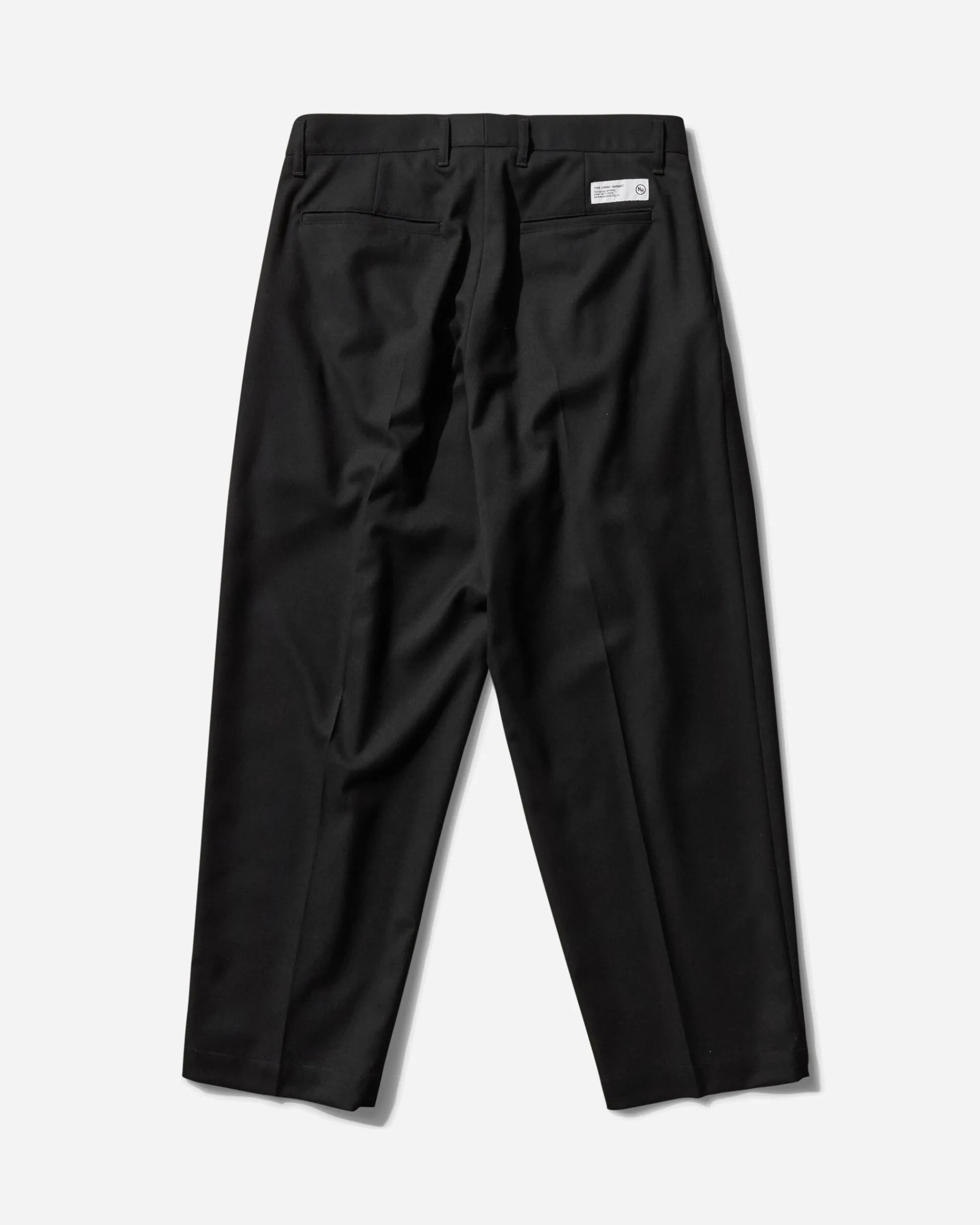 Neighborhood Pants^Men's Two Tuck Pants Black