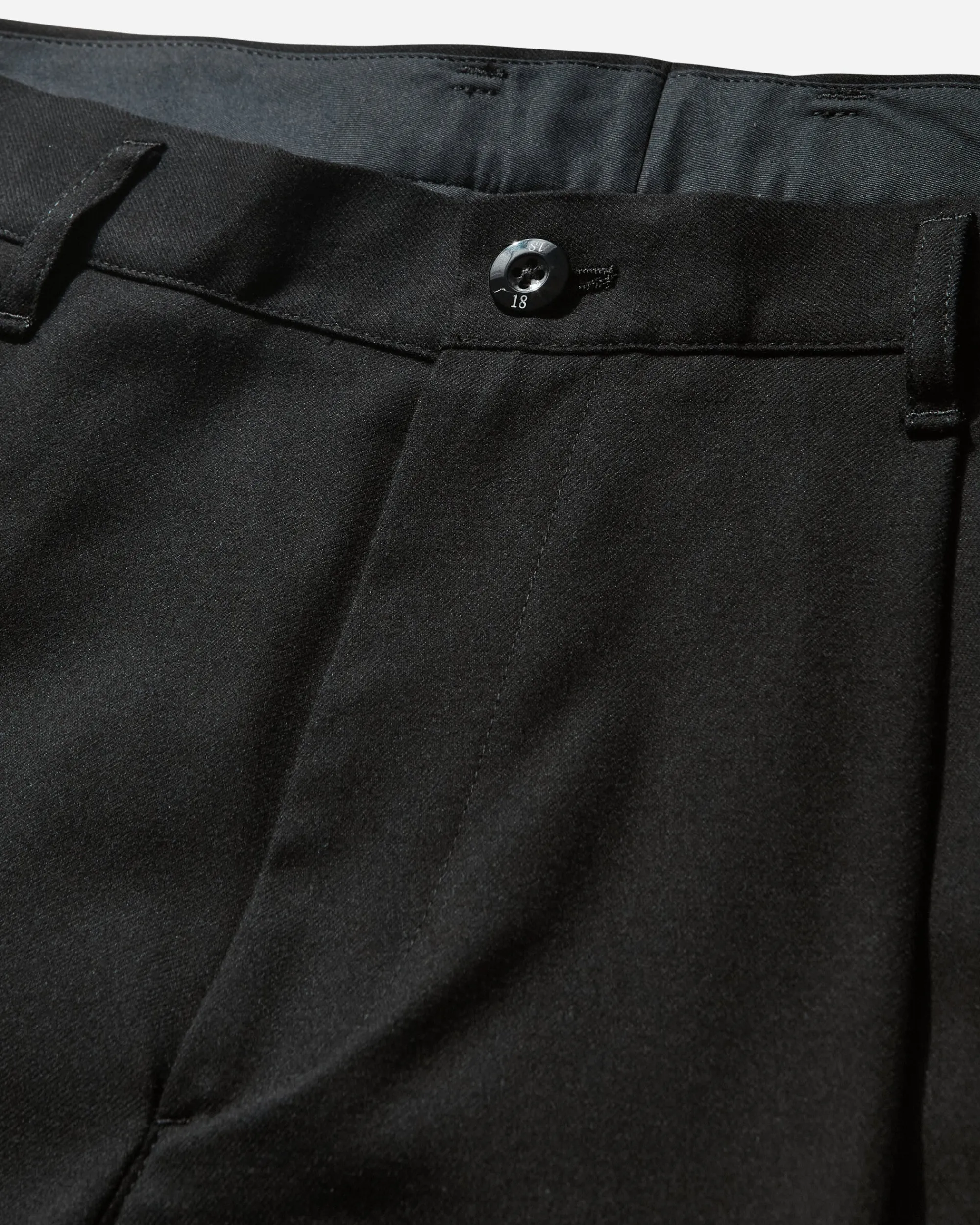 Neighborhood Pants^Men's Two Tuck Pants Black