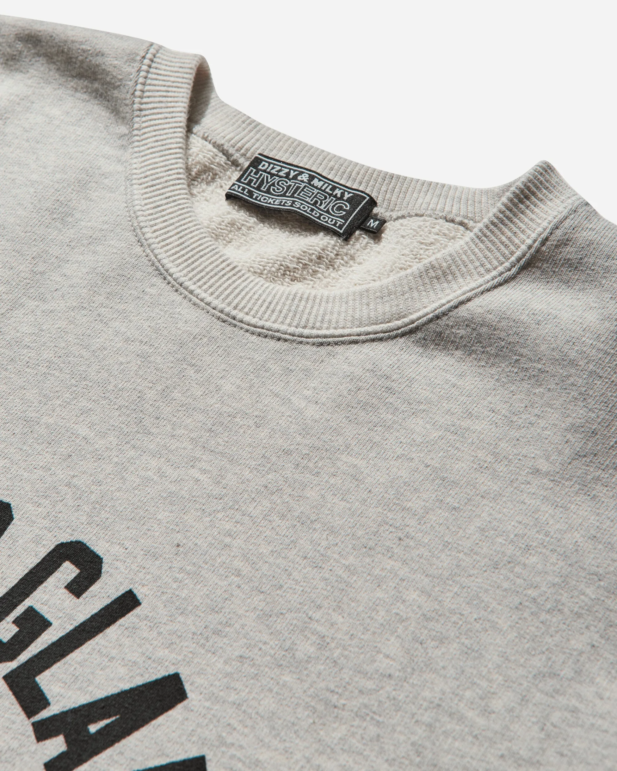 Hysteric Glamour Sweatshirts^Men's Unlimited Fun Crewneck Sweatshirt Grey